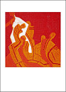 A lot of people III, 2004, Linolschnitt Auflage 3, 50x70cm