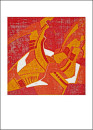 A lot of people I, 2004, Linolschnitt Auflage 3, 50x70cm