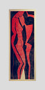 Geschicht einer Beziehung II, 2003, Linolschnitt, Auflage 2, 40x60cm