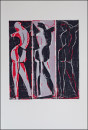 Stehend II, 2000, Linolschnitt, Auflage 2, 60x80cm