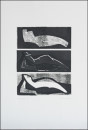Liegend III, 2000, Linolschnitt, Auflage 2, 30x40cm