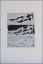 Liegend VI, 2000, Linolschnitt, Auflage 2, 30x40cm
