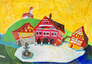 Marktplatz, 12x17cm